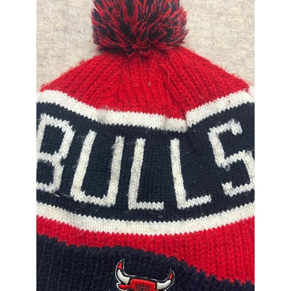 Chicago Bulls Wind City 47 Brand Beanie Toboggin Hat One Size Fits All - Picture 3 of 5